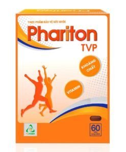 Thực phẩm bảo vệ sức khỏe PHARITON TVP - Bổ sung Vitamin, Khoáng chất thiết yếu cho cơ thể (60 viên)
