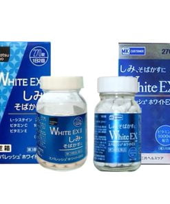 Thực phẩm chức năng Viên uống trắng da trị nám White EX 270 viên 1000mg của Nhật