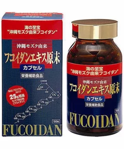 Viên uống hỗ trợ điều trị ung thư FUCOIDAN màu đỏ 150 viên Nhật Bản