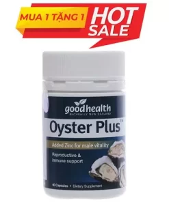 Tinh chất hàu Oyster Plus Goodhealth, Hộp 60 Viên