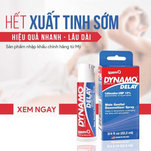 Chai Xịt Dynamo Delay Chính Hãng Mua Ở Đâu