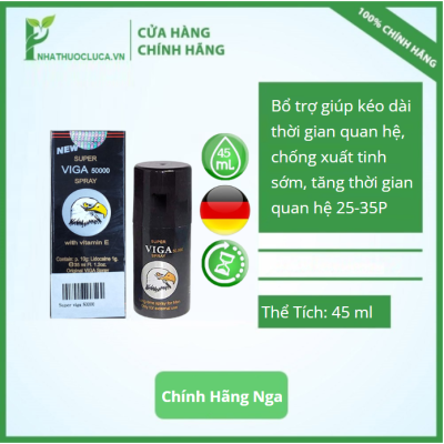 Viga 50000 Đức (Loại Chính Hãng) - Hỗ Trợ Chống Xuất Sớm