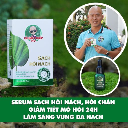 Xịt Hôi Nách Cú Đấm Thép Chính Hãng