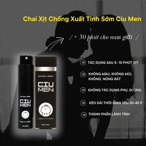 Chai Xịt Ciumen Chính Hãng - Xịt Kéo Dài Thời Gian