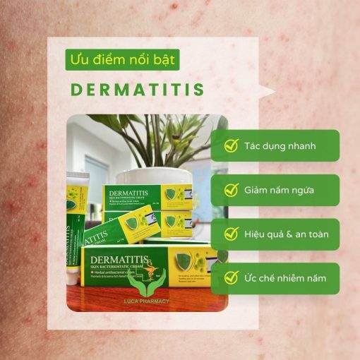 Kem Bôi Da Trị Nấm Ngứa Dermatitis Thụy Sỹ