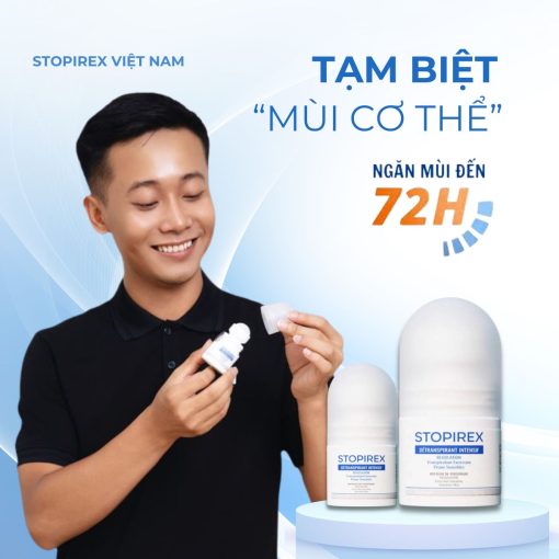 Lăn Khử Mùi Stopirex Ngăn Tiết Mồ Hôi Chuyên Sâu