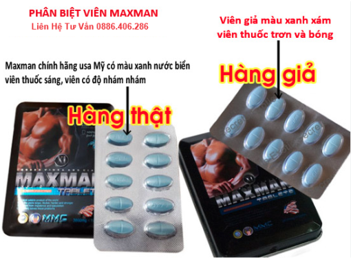 Maxman Mỹ Viên Uống Tăng Cường SL