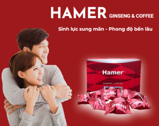 Kẹo Ngậm Sâm Hamer Mỹ Chính Hãng