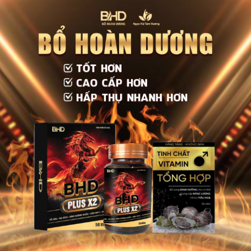 Viên Uống Bổ Hoàn Dương Plus – Giải Pháp Tăng Cường Sinh Lý Nam Giới