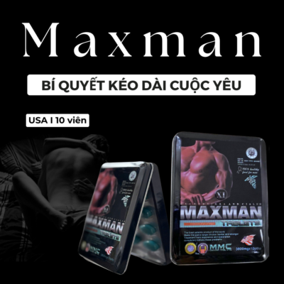Viên Uống Maxman - Hỗ Trợ Tăng Cường Sinh Lý Nam