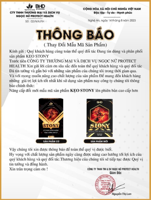 Kẹo Đổi Gió Stony Tình Yêu Hộp 8 Viên