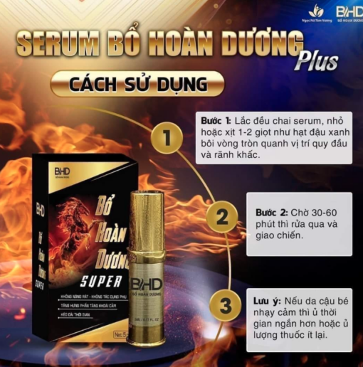 Chai Xịt Bổ Hoàn Dương Super – Kéo Dài Cuộc Yêu