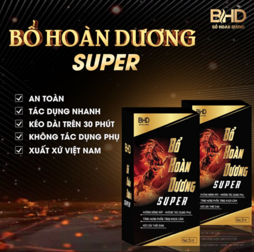 Chai Xịt Bổ Hoàn Dương Super – Kéo Dài Cuộc Yêu